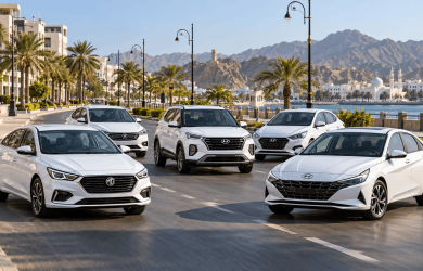 Monthly car rental in Muscat, Oman